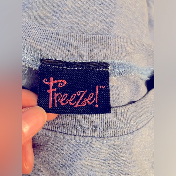 The Partridge Family Vintage Y2K Blue Tee Shirt Retro Partridge Family Top Small - Picture 2 of 4